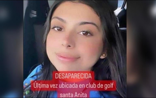 Ana Michelle fue vista por última vez el pasado sábado en un club de golf del residencial Santa Anita, en Tlajomulco.