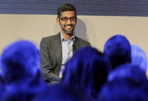 Sundar Pichai, CEO de Google, esta semana en el foro de Davos.