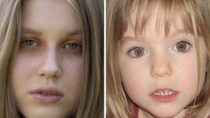 Julia Faustyna y la niña Madeleine McCann.