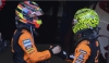 Oscar Piastri y Lando Norris celebran tras finalizar el GP de Austria.