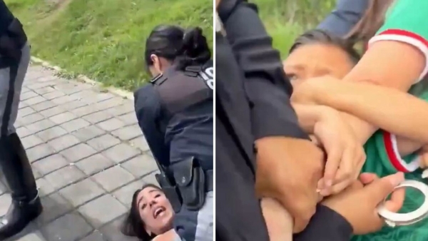 Policías de Cholula abusan y someten violentamente a una madre y maltratan a sus hijos pequeños