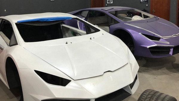 Desalojan en Brasil una fábrica clandestina de Lamborghinis y Ferraris falsos