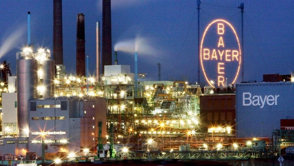 Fábricas del gigante químico y farmacéutico alemán Bayer, en Leverkusen, Alemania.
