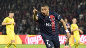 Kylian Mbappé durante el partido entre el PSG y el Borrussia Dortmund de la Champions League, el 7 de mayo de 2024.