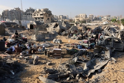 Trump lanzó un ultimátum al movimiento palestino Hamás respecto al acuerdo con Israel.