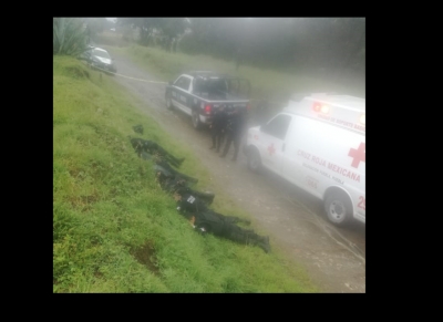 Matan a seis policías de Puebla en zona de huachicoleros
