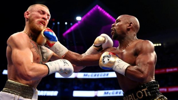 La última bravuconada de Mayweather contra McGregor