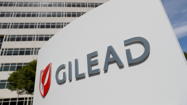 Sede de Gilead Sciences en Foster City (California, EE.UU.), el 1 de mayo de 2018. 