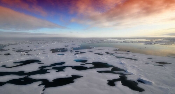 El Ártico pierde dos tercios de su capa de hielo a causa del cambio climático