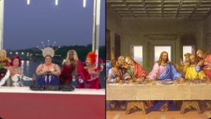 La Iglesia católica francesa critica la parodia &#039;drag&#039; de la Última Cena en la apertura de los JJ.OO.