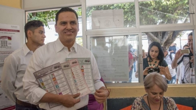 Roberto Sandoval, en Tepic en junio de 2017