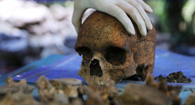 Hallan la misteriosa tumba de un 'gigante' en Irán