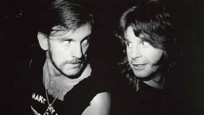 Lemmy junto a Ozzy Osbourne, uno de sus mejores amigos.