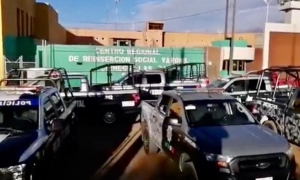 Operativo policiaco en el Centro Regional de Reinserción Social Varonil de Cieneguillas, Zacatecas