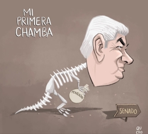 Formaliza Francisco Ramírez Acuña su registro como precandidato al Senado de la República, con su pensión dorada