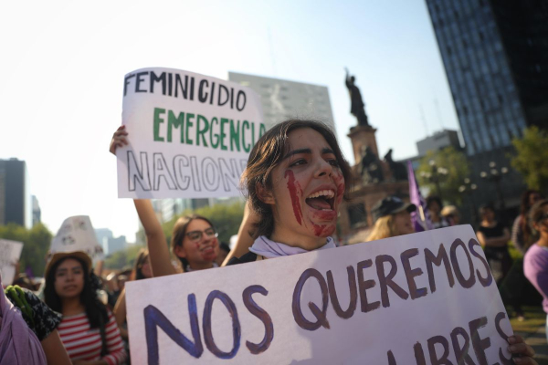 Los feminicidios son un problema generalizado en México.