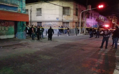 No hubo lesionados tras el enfrentamiento en la calle Santa Mónica