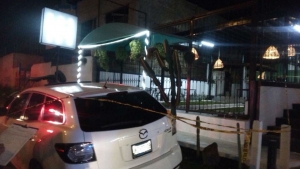 Inmediaciones donde se ubica el bar donde mataron a "El Pirata de Culiacán".