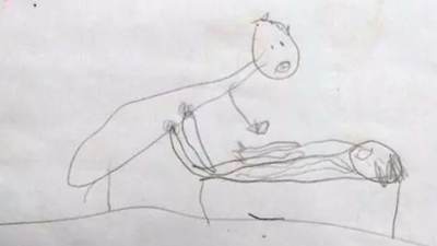 El dibujo de una niña de 5 años revela que sufría abusos sexuales por parte de un pastor evangélico