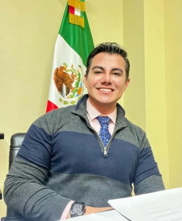 Secretario de Gobierno del Ayuntamiento de Teocaltiche, José Luis Pereida Robles.