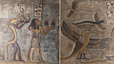 Encuentran una representación completa del zodíaco en un antiguo templo egipcio