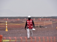 La construcción del Nuevo Aeropuerto Internacional de la Ciudad de México.