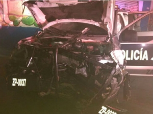 Cuatro civiles fallecen en choque de dos patrullas de Zapopan