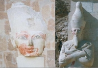 El busto de Hatshepsut