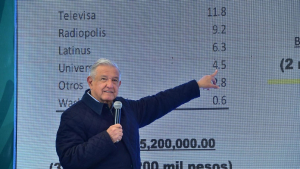 El presidente de México, Andrés Manuel López Obrador, en Hermosillo, 11 de febrero de 2022