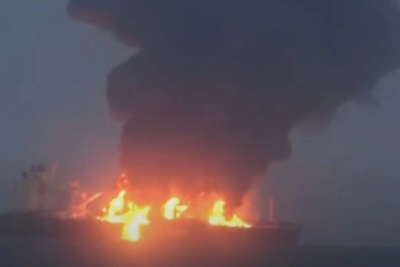 Los hutíes reivindican el ataque a un petrolero en el Mar Rojo