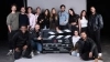 Parte del reparto y del equipo de producción de la serie 'Sin senos sí hay paraíso' en 2025.