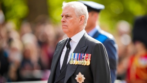 El príncipe británico Andrés, Londres, Reino Unido, 14 de septiembre de 2022.
