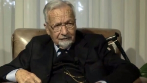 Licio Gelli militó durante su juventud en el fascismo y fue voluntario en España para luchar junto al general Francisco Franco.