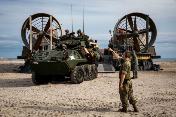 El Cuerpo de Marines de EE. UU. realiza ejercicios en Puerto Rico