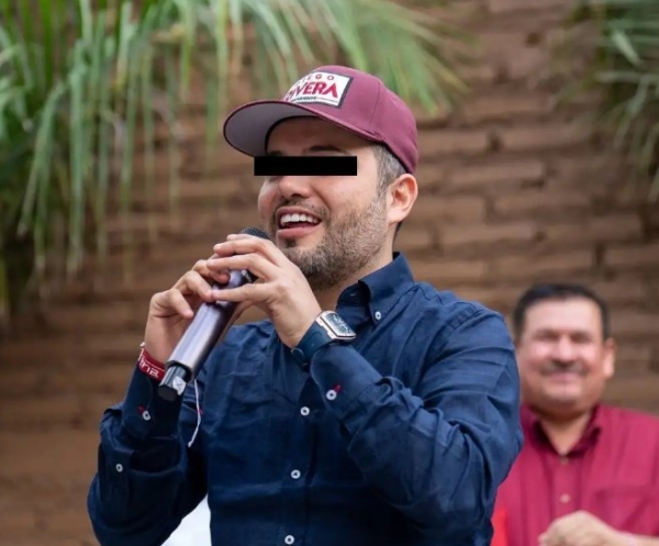 El alcalde morenista de Tequila, Jalisco, Diego Rivera Navarro.