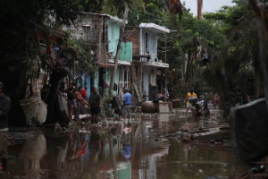 Veracruz es el estado más afectado por las fuertes lluvias de días recientes, que hasta el momento han dejado 47 muertos.