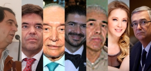Armando Hinojosa Cantú, Alfonso de Angoitia, Ramiro García Cantú, Omar Yunes Márquez, Rafael Caro Quintero, Edith González y Ricardo Salinas Pliego.