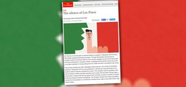 La publicación de The Economist acerca de Peña.