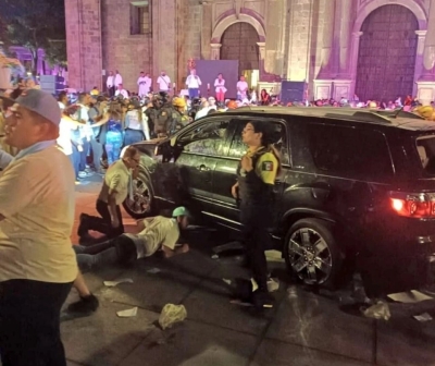 Atropellamiento masivo no fue atentado contra manifestantes