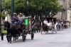 Familias tapatías y turistas disfrutaron de los paseos gratuitos en calandrias, en donde les dieron charlas informativas sobre la Ciudad. 