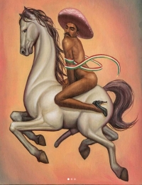 Campesinos buscan quemar el retrato gay de Emiliano Zapata