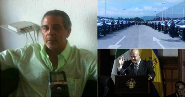 Sergio Kurt, (derecha) Enrique Alfaro