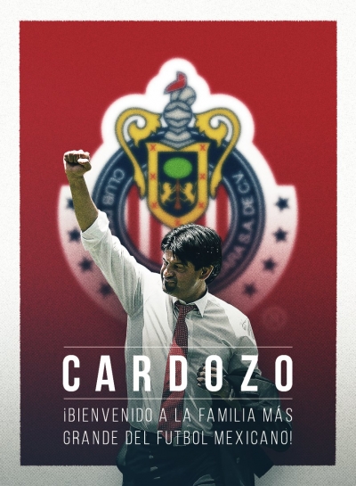 Chivas anuncia a José Saturnino Cardozo como su nuevo entrenador