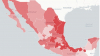 La Secretaría de Salud presentó el mapa y casos de coronavirus en México, donde la cifra de muertos llegó a los 221 mil 256 y a los 2 millones 392 mil 744 confirmados.