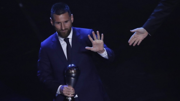 Lionel Messi en Milán, Italia, el 23 de septiembre de 2019.  