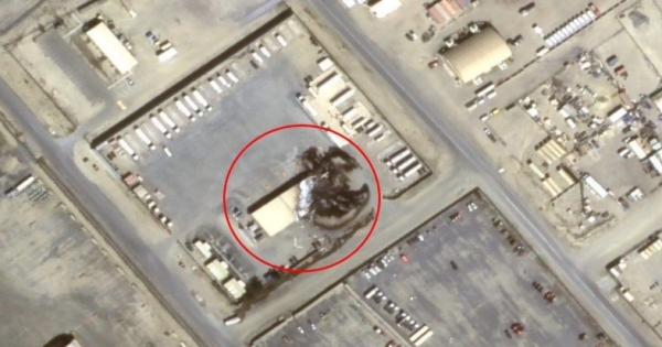 Irán ataca base aérea de EE. UU. tras choques en Ormuz