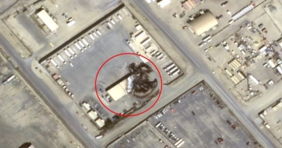 Irán ataca base aérea de EE. UU. tras choques en Ormuz