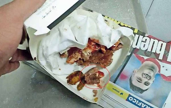 Carne en hamburguesa de McDonald&#039;s sí era de rata, revela peritaje