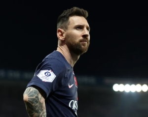 Lionel Messi en su último partido con los colores del PSG.