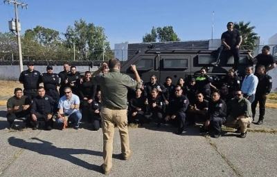 Estaban en Guadalajara para dar cursos de capacitación a diferentes autoridades.